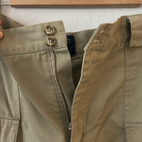 TILLEY ENDURABLES Vintage ‘Give Em Hell’ High Waist Cargo Travel Safari Shorts - Picture 11 of 15